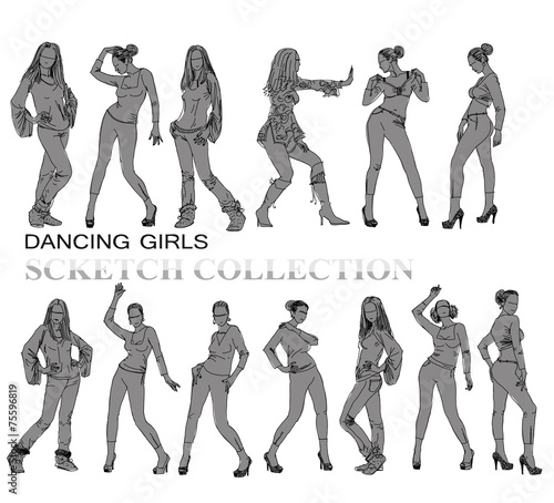 Dancing girls 