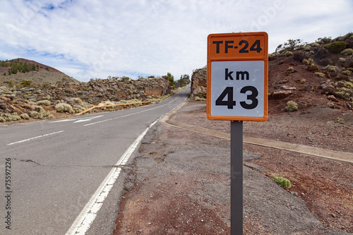 el teide road