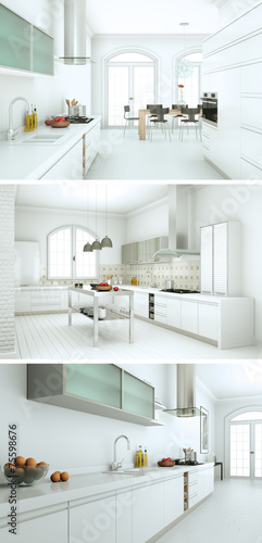 moderne Küche Interieur Design © virtua73