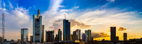 Aerial view of Frankfurt