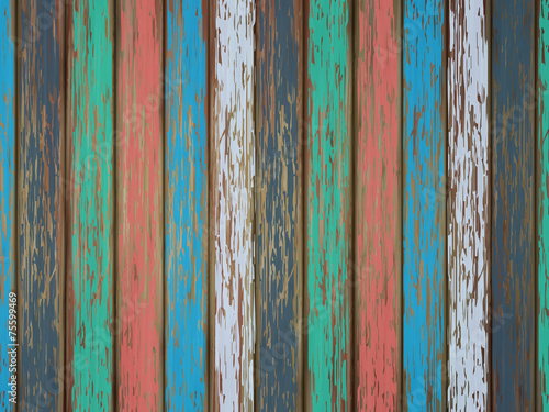 colorful painted wooden background