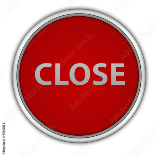 Free Download close circular icon on white background - GFXLoad