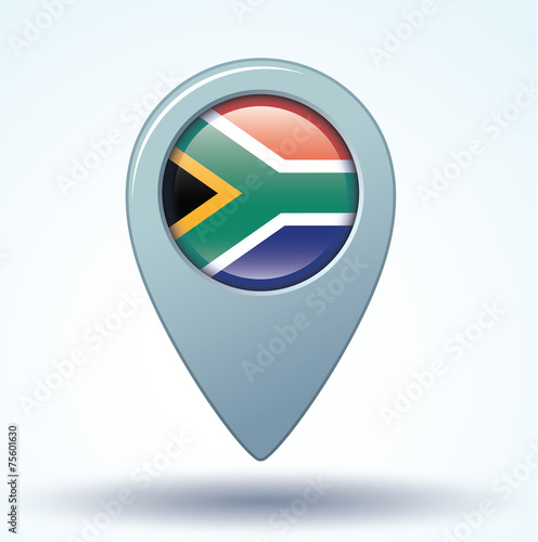 Free Download Flag set of South africa, vector illustration - GFXLoad