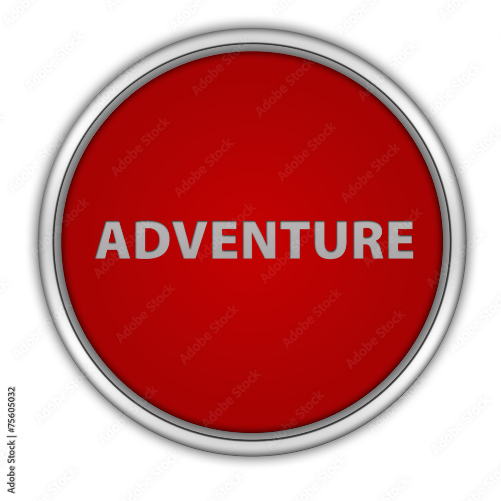 Adventure circular icon on white background Adventure circular icon on white background