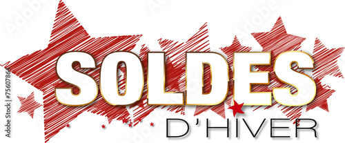 SOLDES D'HIVER griffonnage