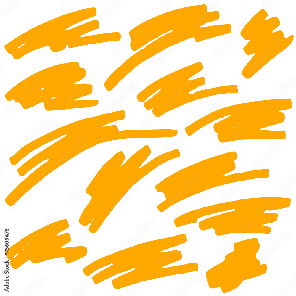 Obraz premium Markierungen von Textmarker