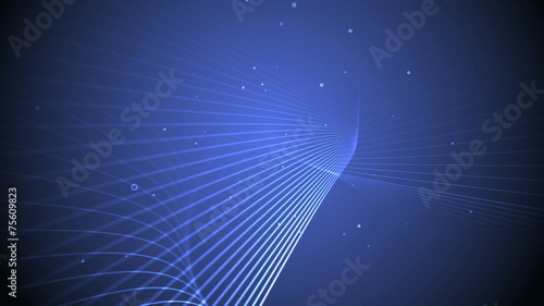 3d line background blue 4k