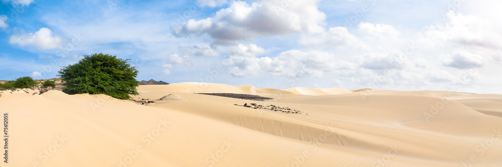 Sand dunes in Viana desert - Deserto de Viana in Boavista - Cape Sand dunes in Viana desert - Deserto de Viana in Boavista - Cape