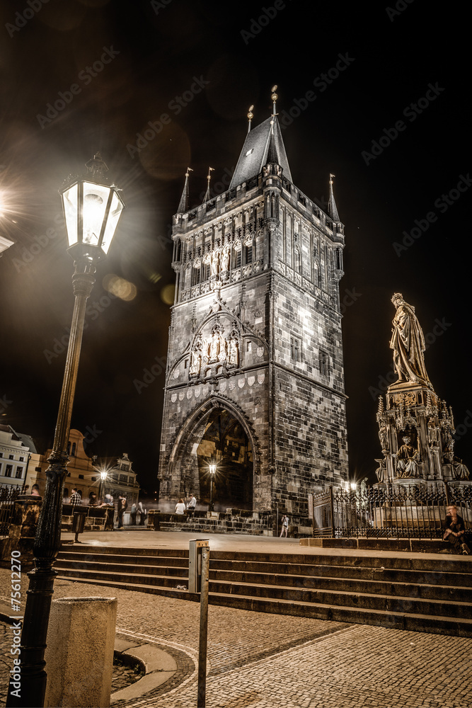 Fototapeta premium Charles Bridge ,Prague,Czech Republic