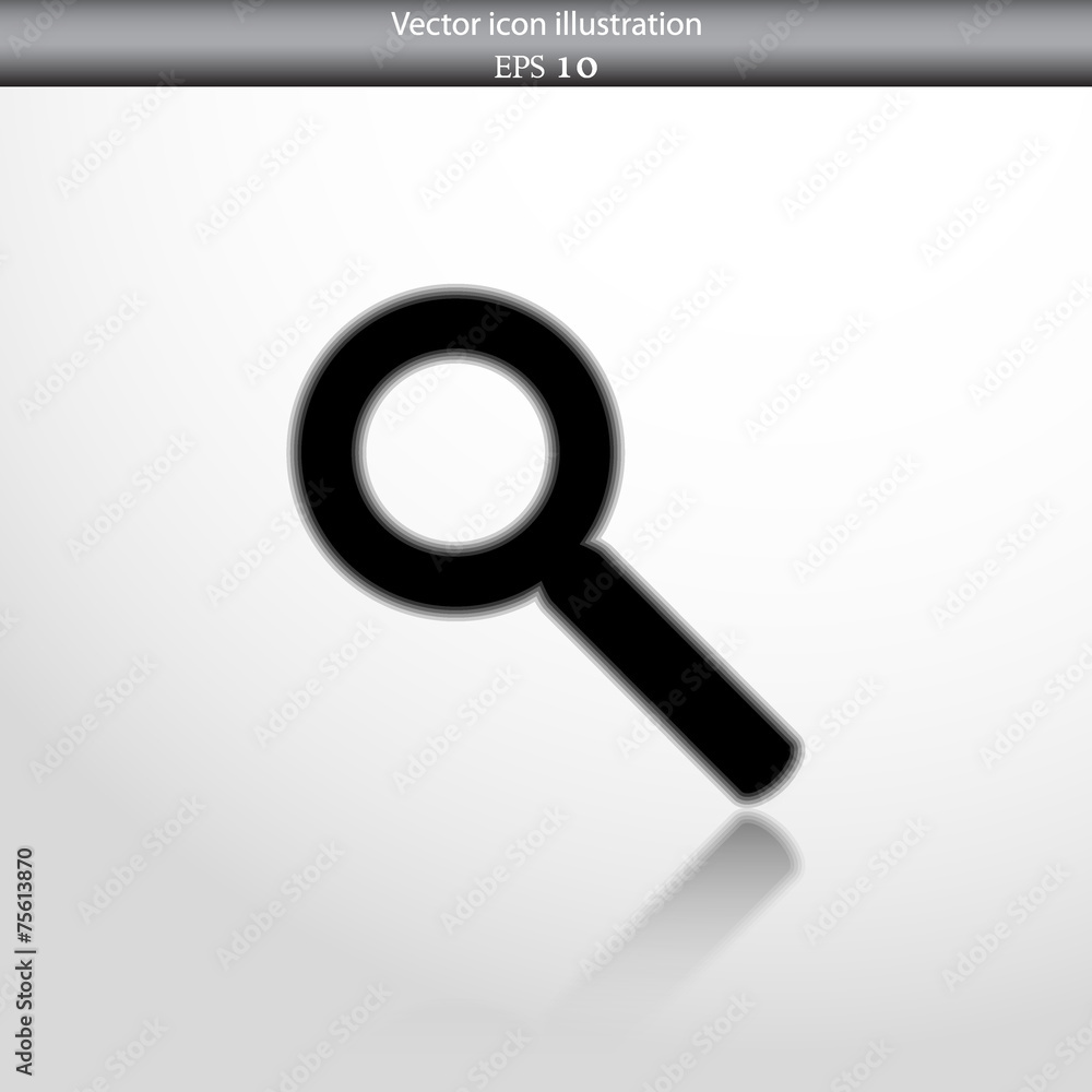 Vector search web flat icon Vector search web flat icon