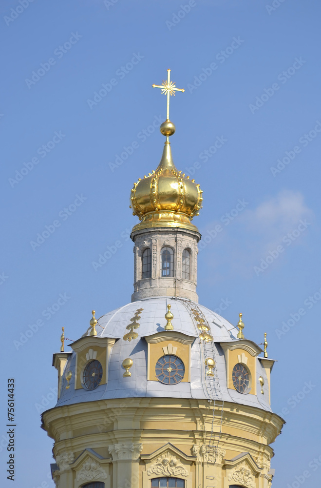 Fragment of Peter and Paul Cathedral