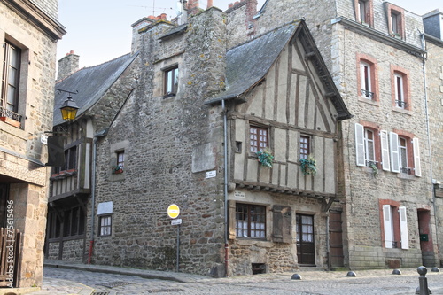 Dinan medieval town, Cotes d'Armor, Bretagne, France © ANADEL