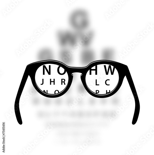 Optometry medical background