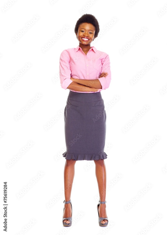 Young african business woman Young african business woman