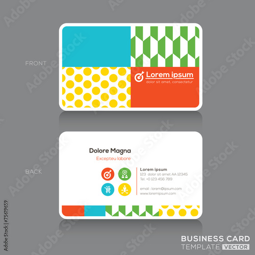 Modern Business card Design Template