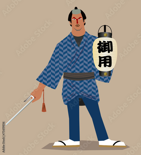 Samurai police / Edo Period　
