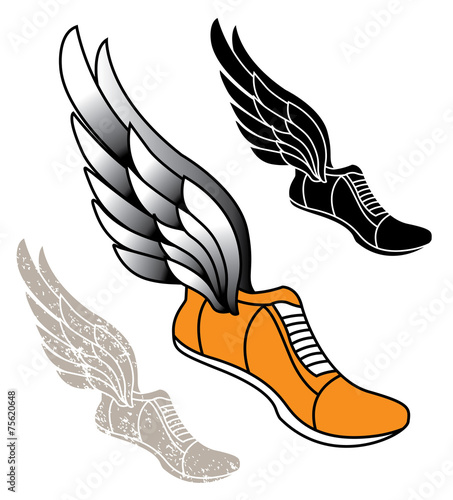 winged Track Shoe