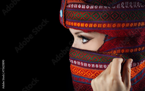 Woman in turban photo