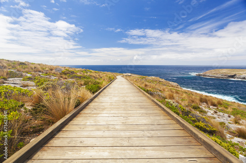 Boardwalk to the coast