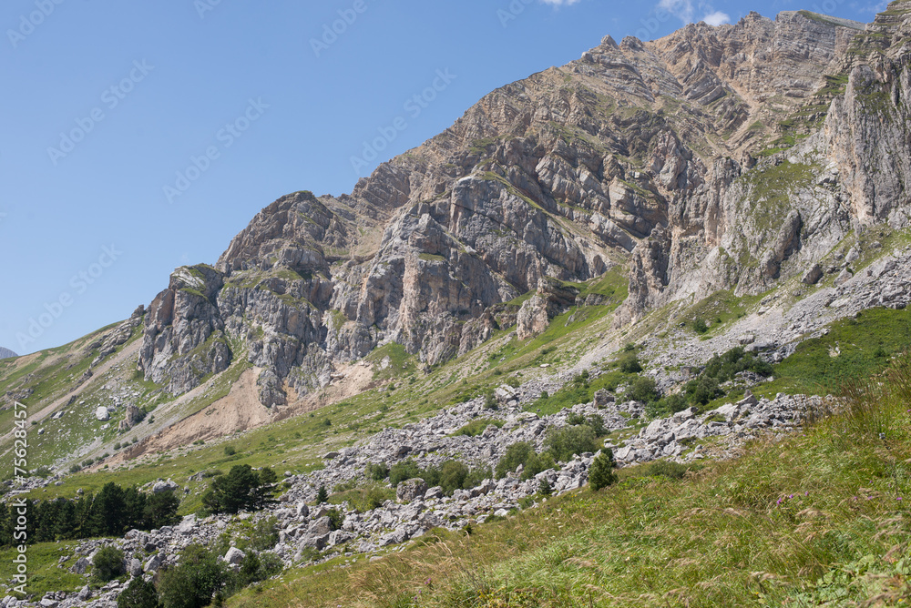 Fototapeta premium Majestic mountain landscapes of the Caucasian reserve