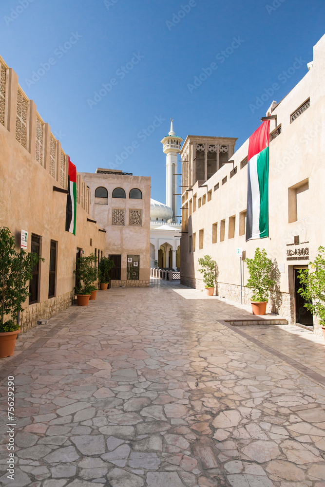 Bastakiya district in Dubai