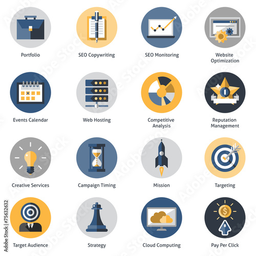 Seo Icons Set