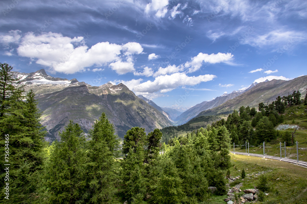 Obraz premium Matterhorn massif