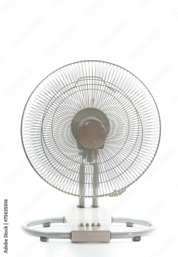 industry metal fan isolate