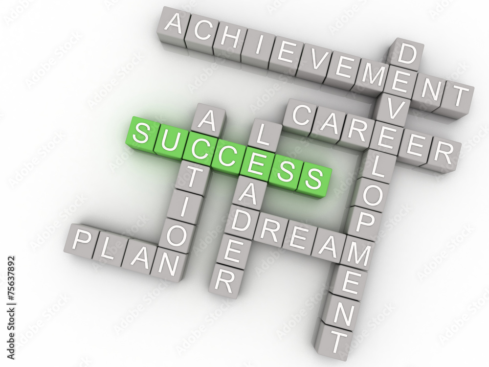 3d image success issues concept word cloud background 3d image success issues concept word cloud background