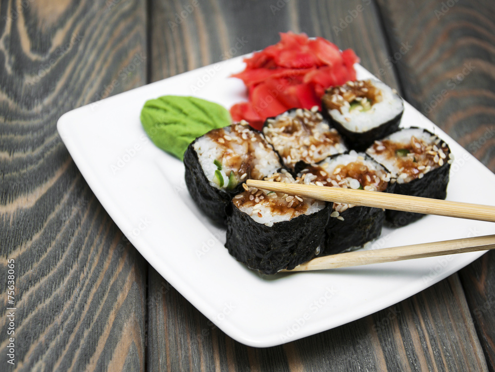 Japanese sushi Japanese sushi