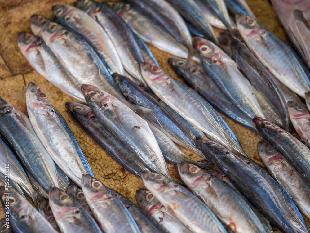 Obraz premium The fish market in Jimbaran Bali