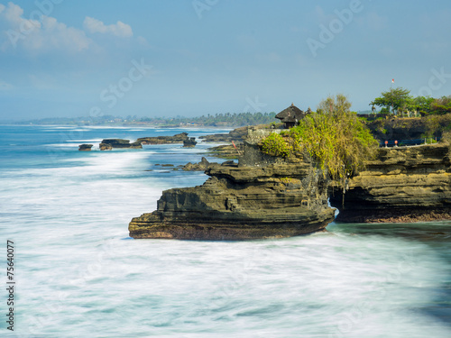 the Tanah Lot temple, in Bali island © Netfalls