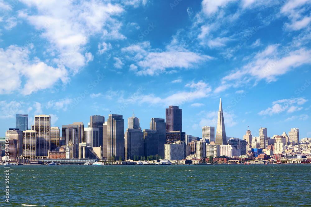 San Francisco skyline, California, US