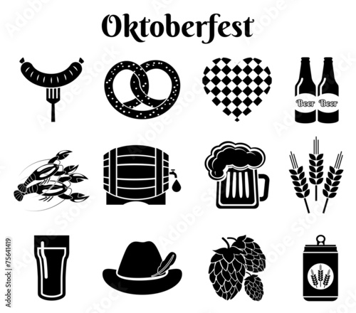 Oktoberfest icons