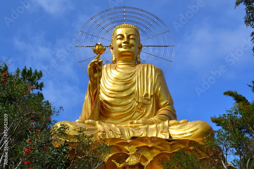 Golden Buddha Dalat  Vietnam