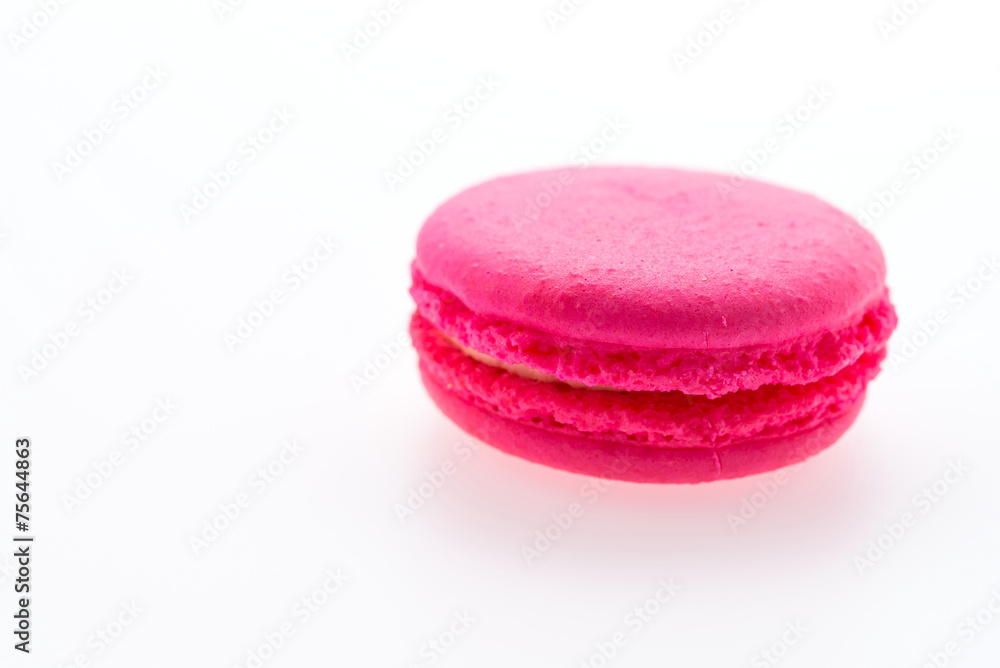 Macaroons isolated on white Macaroons isolated on white