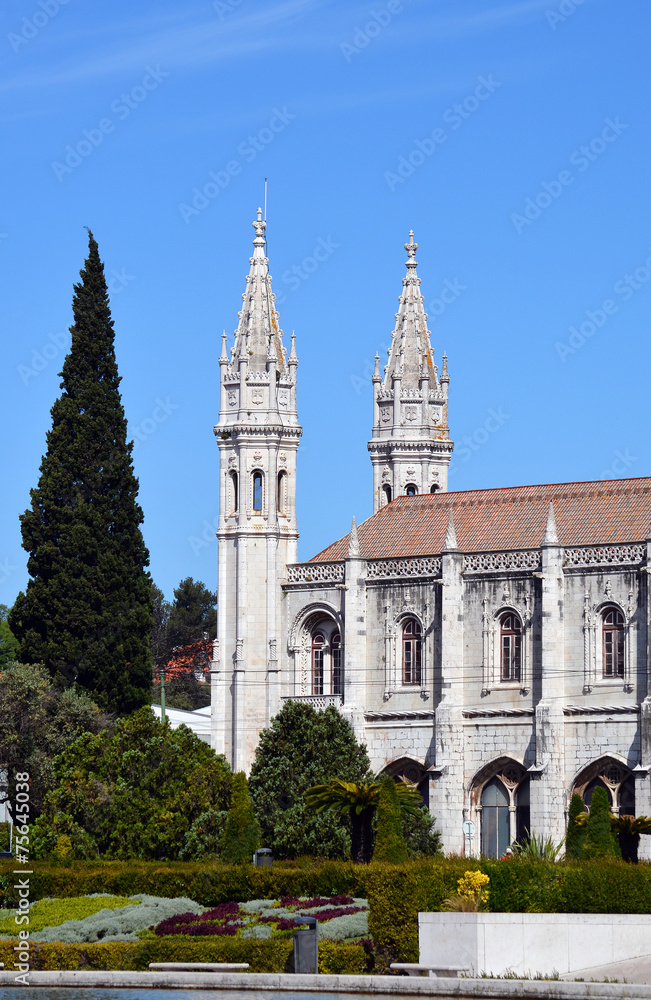 Klosterdetail Sankt Hiieronymus Belem Lissabon