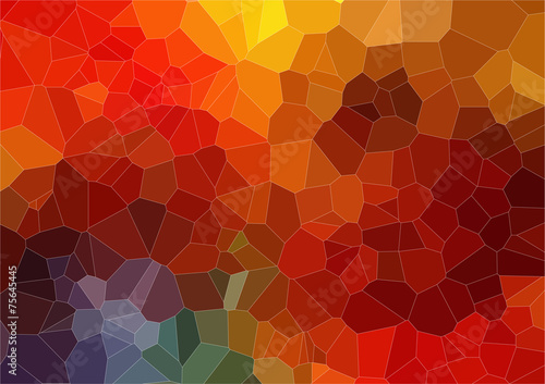 Abstract 2D mosaic colorful background
