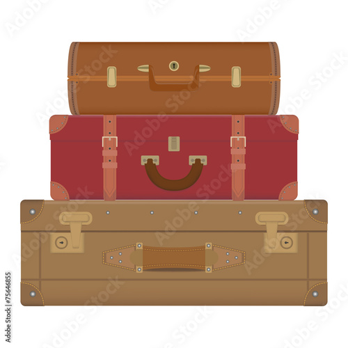 Travel suitcases