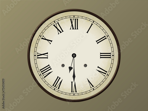 Horloge 6h30