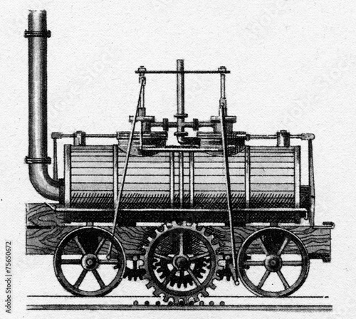 Blenkinsop's rack locomotive, 1812