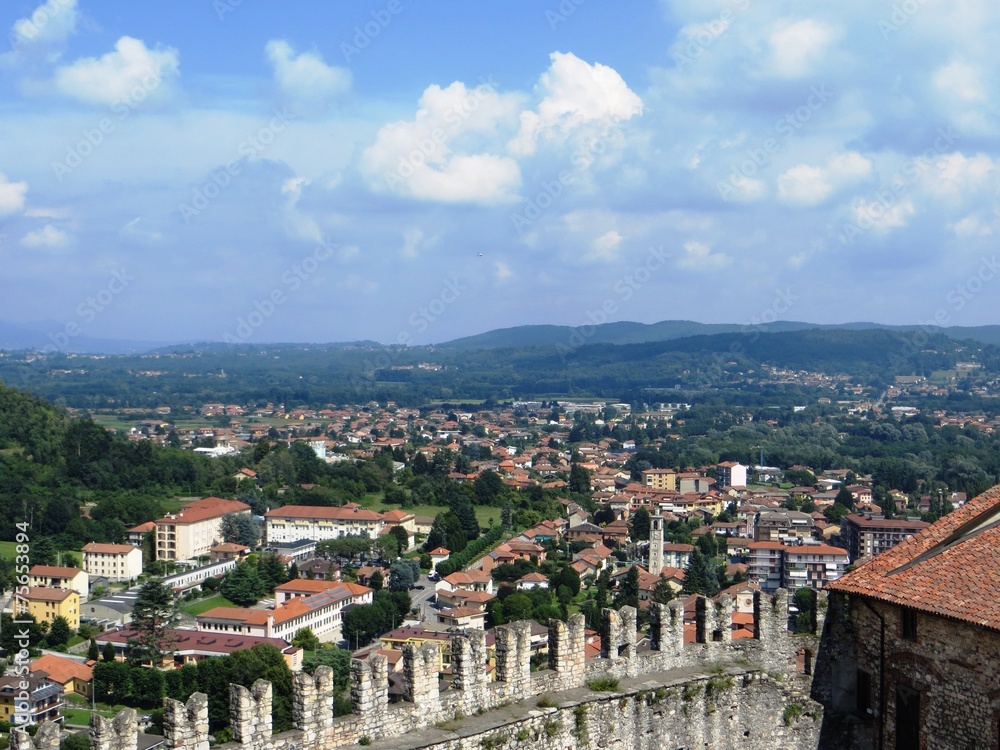 Obraz premium Angera - Rocca - Lago Maggiore