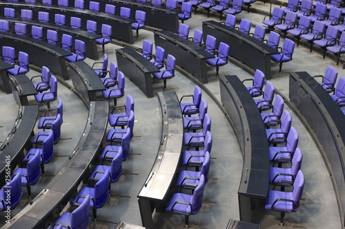 Sitze im Bundestag photo