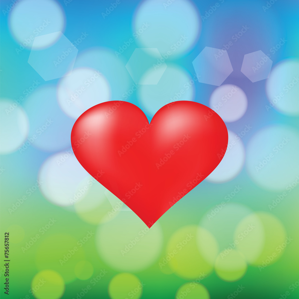 red heart red heart