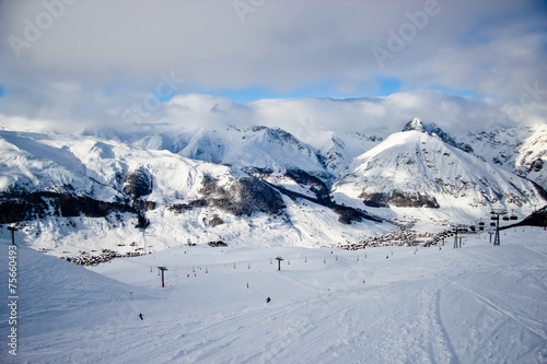 Wallpaper Mural winter time in Alps Torontodigital.ca