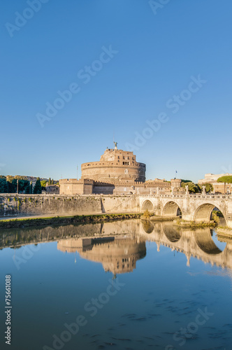Castel Sant Angelo in Parco Adriano  Rome  Italy