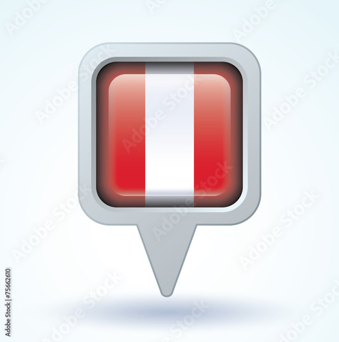 Flag of Peru, vector illustration Free Download Flag of Peru, vector illustration - GFXLoad