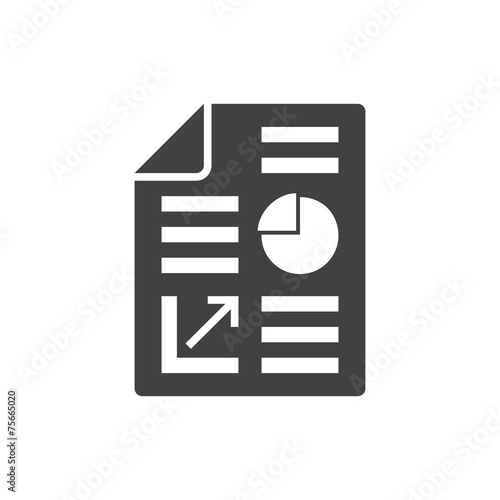 Business report icon