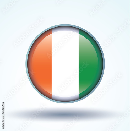 Free Download Flag set of cote d ivoire, vector illustration - GFXLoad