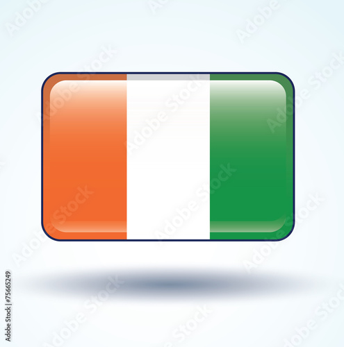 Free Download Flag set of cote d ivoire, vector illustration - GFXLoad